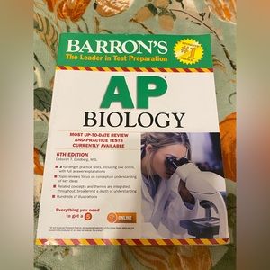 Barron's AP Biology, Sixth Edition By: Deborah T. Goldberg M.S.